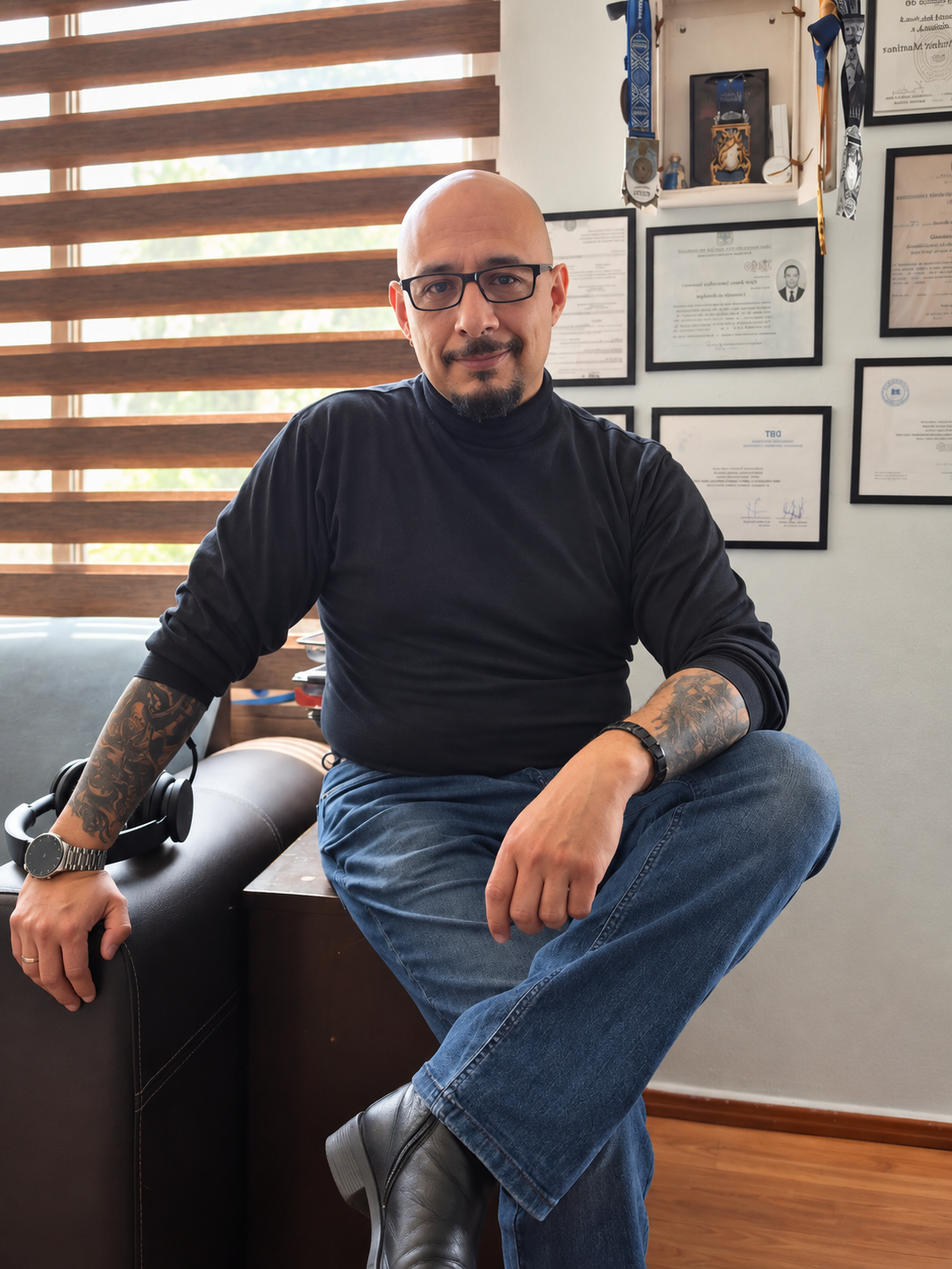 Jorge Arturo Covarrubias Martínez, psicólogo clínico